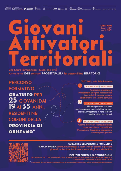 Percorso formativo "Giovani Attivatori Territoriali"
