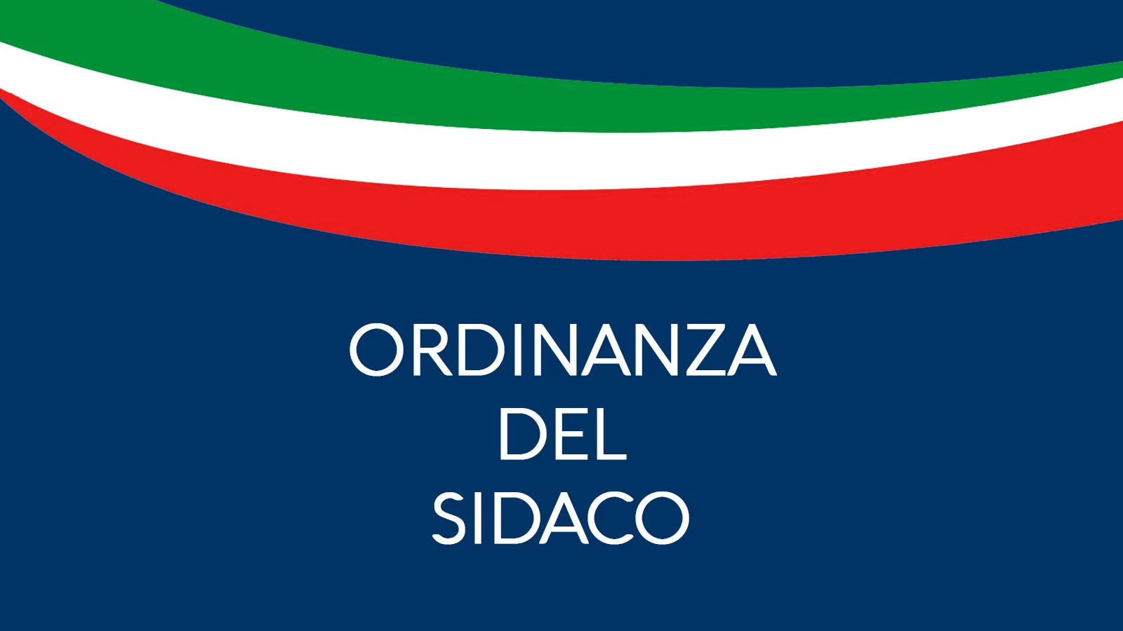 Ordinanza del Sindaco â€“ Divieto di abbandono dei rifiuti